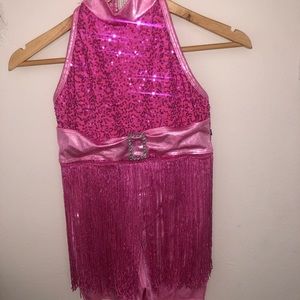 Hot Pink Dance Costume